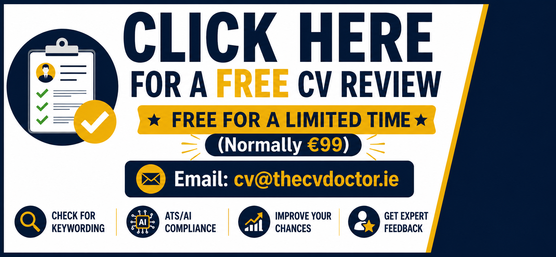 Free CV Review - The CV Doctor Ireland